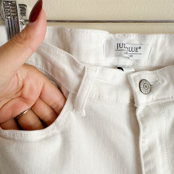 Judy Blue White High Rise Boot Cut Jeans - 31 - Picture 2 of 8